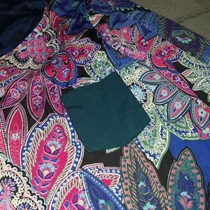 Tops - Colorful Long Sleeve Blouse Tops - Colorful Long Sleeve Blouse